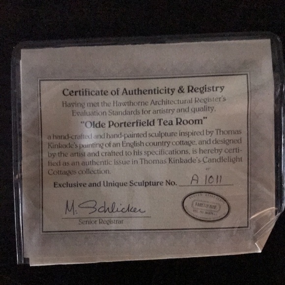 hawthorne architectural olde porterfield tea room - Picture 5 of 6